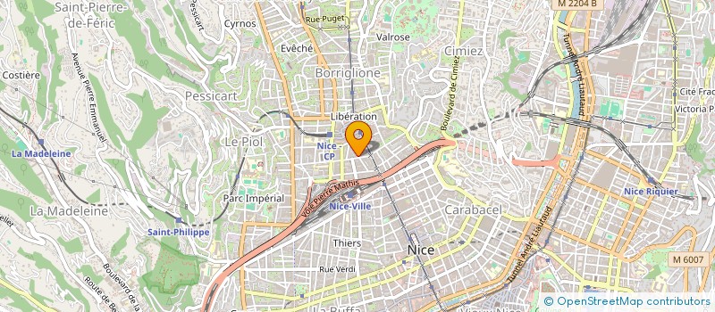 localisation de l'entreprise MADAME ANA BATISTA ARAUJO  NICE