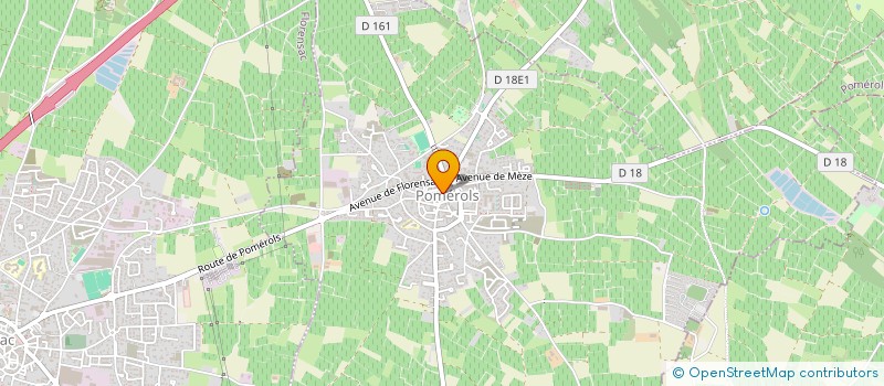 localisation de l'entreprise MADAME ANA BAYONA  POMEROLS