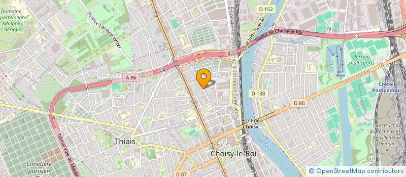 localisation de l'entreprise MADAME ANA BELEN AVILA BOLIVAR  PARIS