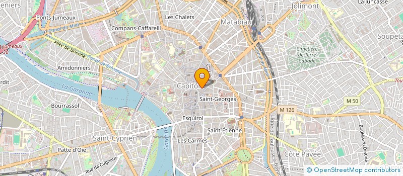 localisation de l'entreprise MADAME ANA BENTO RIBEIRO à TOULOUSE