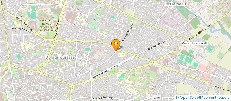 localisation de l'entreprise MADAME ANA BERNUY ROMERO à PAU