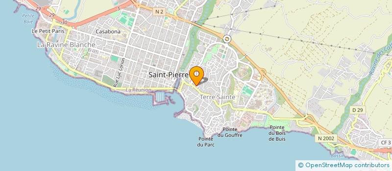localisation de l'entreprise MADAME ANA BIRAN à SAINT-PIERRE