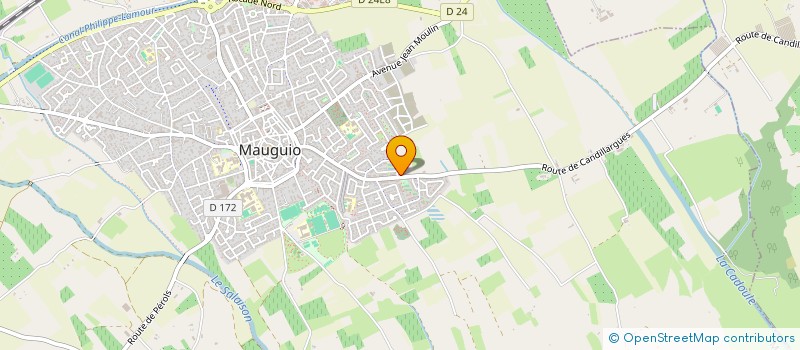 localisation de l'entreprise MADAME ANA BONHOMMET  MAUGUIO