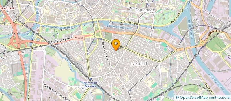 localisation de l'entreprise MADAME ANA BORISSOVA à STRASBOURG