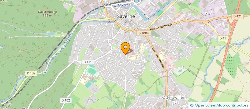 localisation de l'entreprise MADAME ANA BRAVO MARTIN  SAVERNE