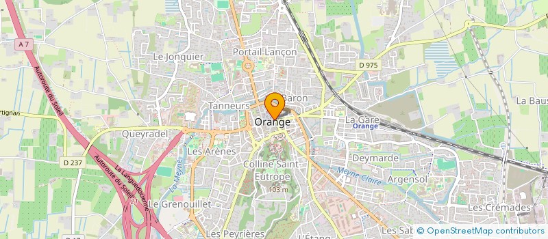 localisation de l'entreprise MADAME ANA CAMPO PEREZ  ORANGE