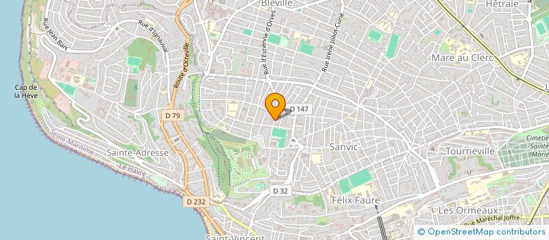 localisation de l'entreprise MADAME ANA CANU  LE HAVRE