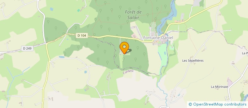 localisation de l'entreprise MADAME ANA CAROLINA VALADARES MOREIRA DA SILVA  SAINT-GEORGES-BUTTAVENT