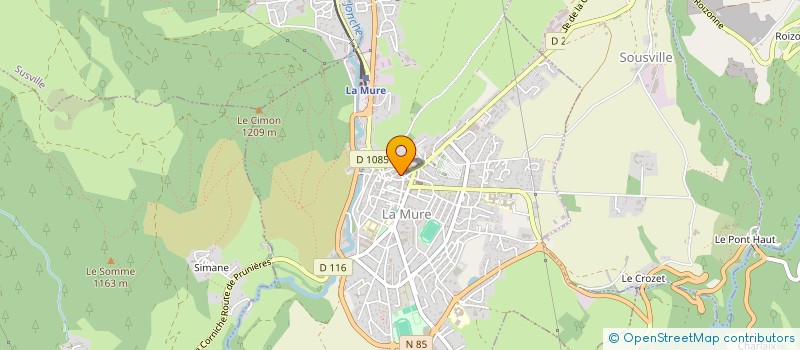 localisation de l'entreprise MADAME ANA CAROLINA YOSHIDA  LA MURE