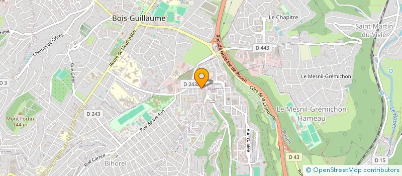 localisation de l'entreprise MADAME ANA CARPACI  BIHOREL