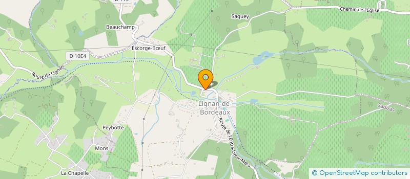 localisation de l'entreprise MADAME ANA CARRANCA CARAPETA  LIGNAN-DE-BORDEAUX