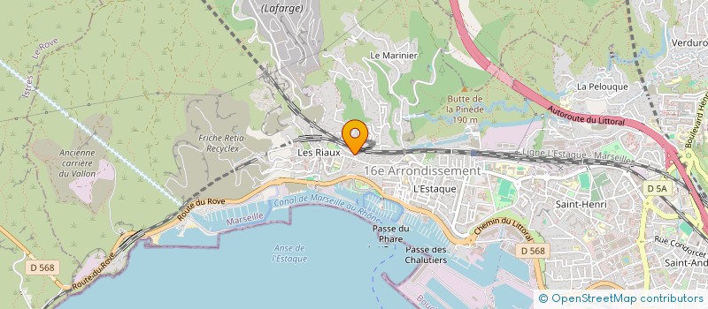 localisation de l'entreprise MADAME ANA CASTANO ZUAZUA  MARSEILLE