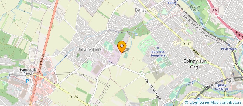 localisation de l'entreprise MADAME ANA CATARINA PENETRA SANTOS  BALLAINVILLIERS