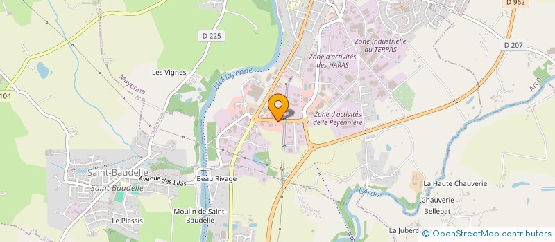 localisation de l'entreprise MADAME ANA-CATINCA BIRSAN  MAYENNE