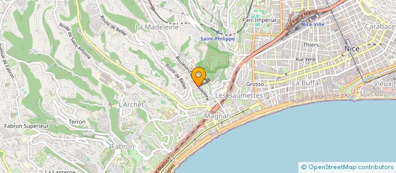 localisation de l'entreprise MADAME ANA CEBOTARU  NICE