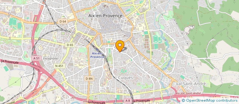 localisation de l'entreprise MADAME ANA CHAVARRI PADILLA à AIX-EN-PROVENCE