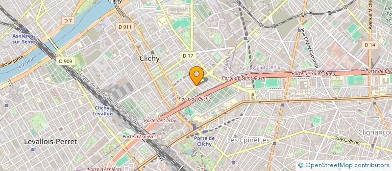 localisation de l'entreprise MADAME ANA CHRISTINA CORLAY à CLICHY