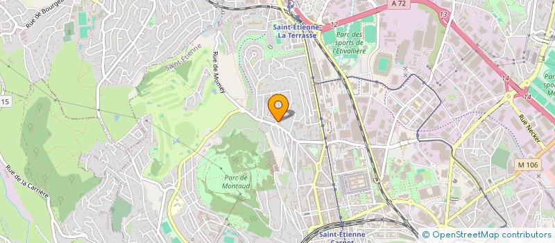 localisation de l'entreprise MADAME ANA CLAUDIA COSTAGLIOLA SIERRA  SAINT-ETIENNE