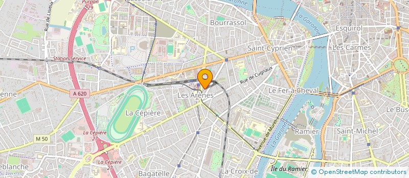 localisation de l'entreprise MADAME ANA CONSTANTIN à TOULOUSE