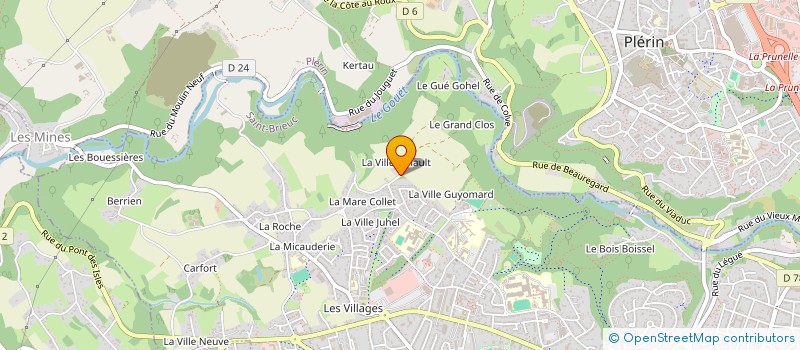 localisation de l'entreprise MADAME ANA CORREIA BORGES DO SOUTO à SAINT-BRIEUC