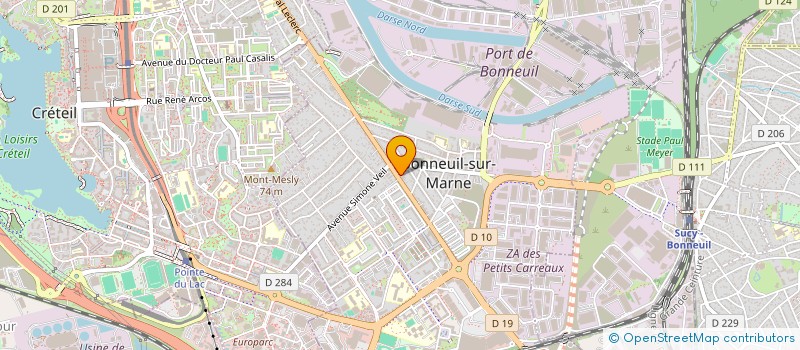 localisation de l'entreprise MADAME ANA CUCER  BONNEUIL-SUR-MARNE