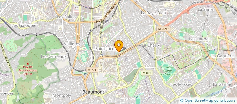 localisation de l'entreprise MADAME ANA CVETKOVIC  CLERMONT-FERRAND