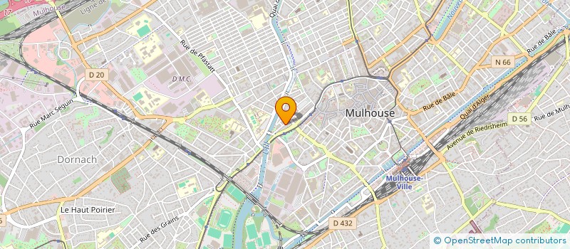 localisation de l'entreprise MADAME ANA DA SILVA  MULHOUSE