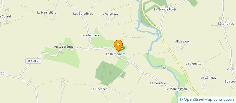 localisation de l'entreprise MADAME ANA DA SILVA GUIMARES à VALD'YERRE