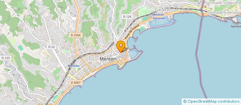 localisation de l'entreprise MADAME ANA DA SILVA MENDONCA  MENTON