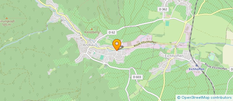 localisation de l'entreprise MADAME ANA DA SILVA VIOLANTE à ANDLAU