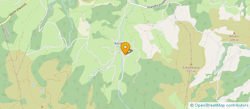 localisation de l'entreprise MADAME ANA DARGUY à ESPELETTE