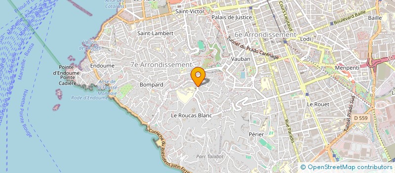 localisation de l'entreprise MADAME ANA DE ARAUJO à MARSEILLE