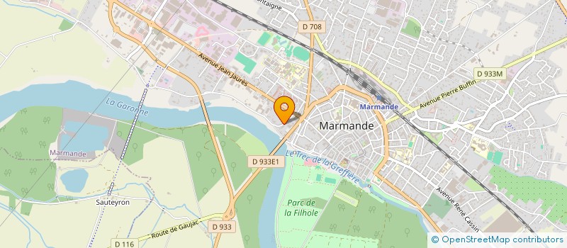 localisation de l'entreprise MADAME ANA DE LA IGLESIA ZURRON  MARMANDE