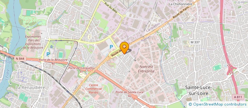 localisation de l'entreprise MADAME ANA DE LA VEGA RAMIREZ à NANTES