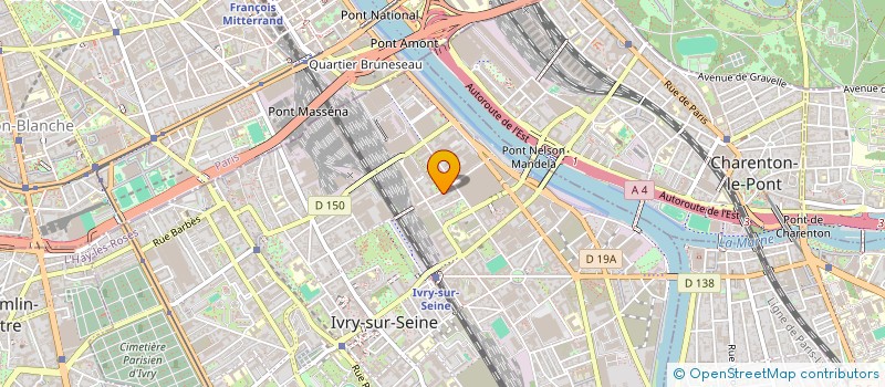 localisation de l'entreprise MADAME ANA DE SOUSA MARINHO  IVRY-SUR-SEINE