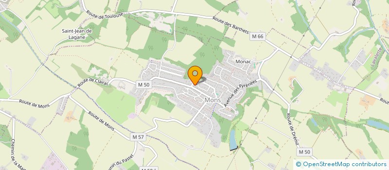 localisation de l'entreprise MADAME ANA DEVIGNOT  MONS