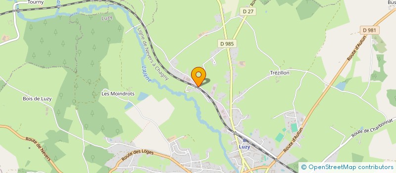 localisation de l'entreprise MADAME ANA DIAS DE OLIVEIRA  LUZY