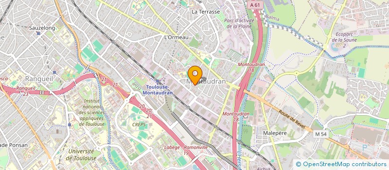 localisation de l'entreprise MADAME ANA DIOP à TOULOUSE