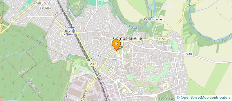 localisation de l'entreprise MADAME ANA DOS SANTOS MARTINS  COMBS-LA-VILLE