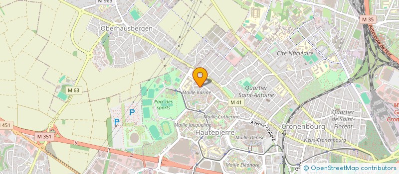 localisation de l'entreprise MADAME ANA DRAGAN à STRASBOURG