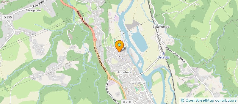 localisation de l'entreprise MADAME ANA ELISABELAR  USTARITZ