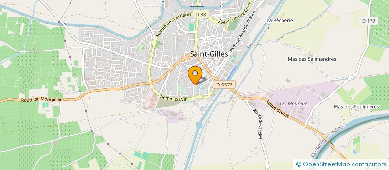 localisation de l'entreprise MADAME ANA FERNANDES MADEIRA  SAINT-GILLES