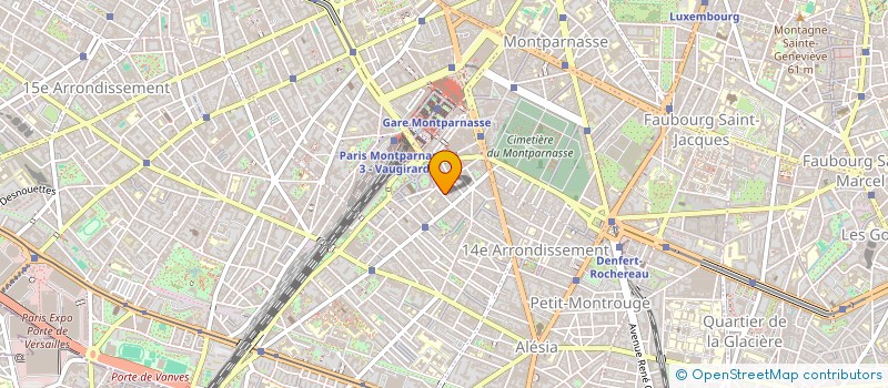 localisation de l'entreprise MADAME ANA FERNANDEZ MARTINEZ  PARIS