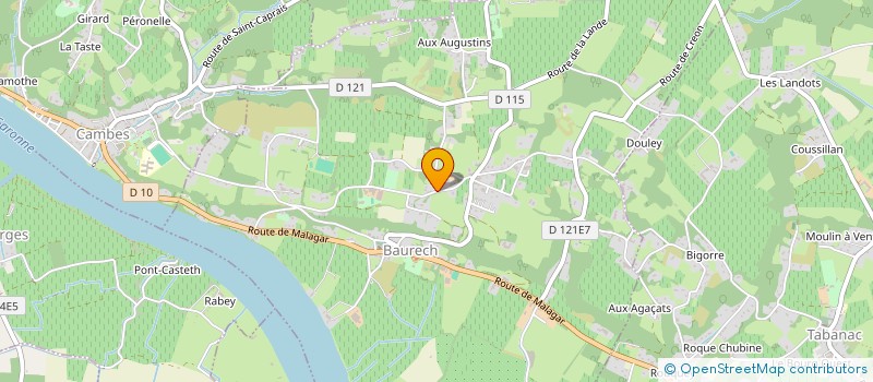 localisation de l'entreprise MADAME ANA FERREIRA MARTINS MALTA  BAURECH