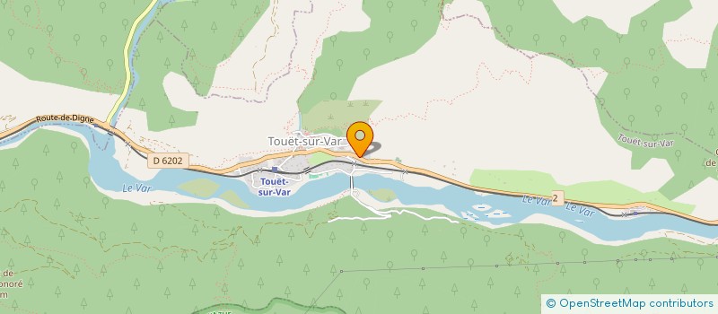 localisation de l'entreprise MADAME ANA FIGUEREDO PONTES  TOUET-SUR-VAR