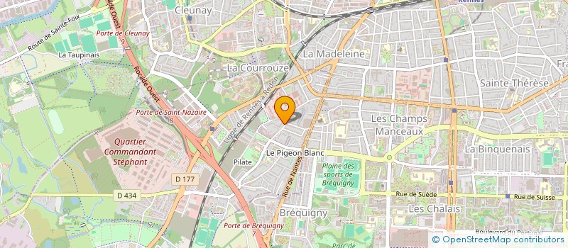 localisation de l'entreprise MADAME ANA FRAGA  SAINT-JACQUES-DE-LA-LANDE