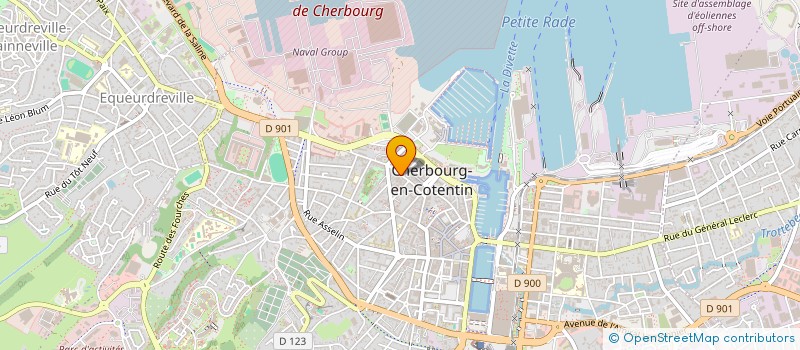 localisation de l'entreprise MADAME ANA G LE BORGNE à CHERBOURG-EN-COTENTIN