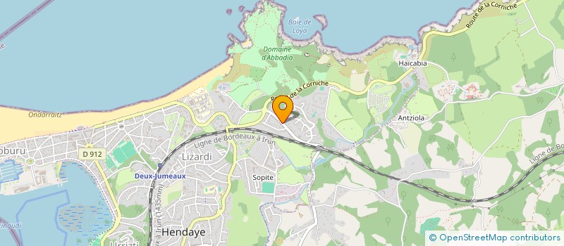 localisation de l'entreprise MADAME ANA GALDOS MONFORT à HENDAYE