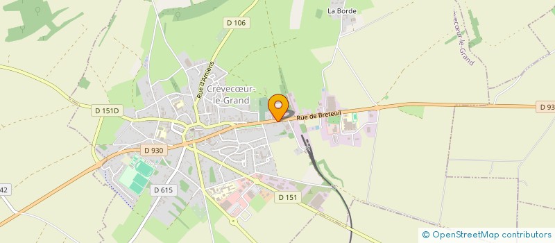 localisation de l'entreprise MADAME ANA GARCIA  CREVECUR-LE-GRAND