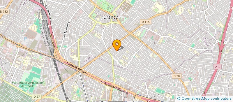 localisation de l'entreprise MADAME ANA GARCIA MACHADO DE BRITTO  DRANCY